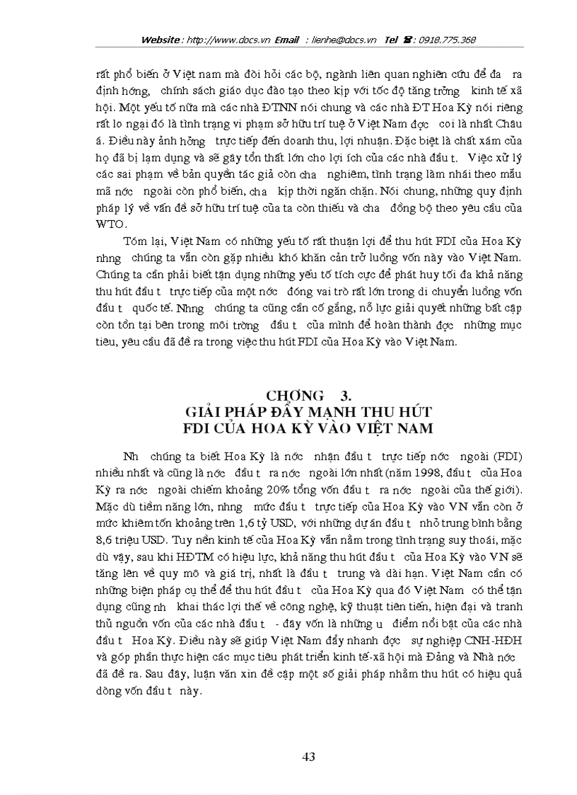 image for page Đầu tư trực tiếp của hoa kỳ vào việt nam thực trạng và giải pháp