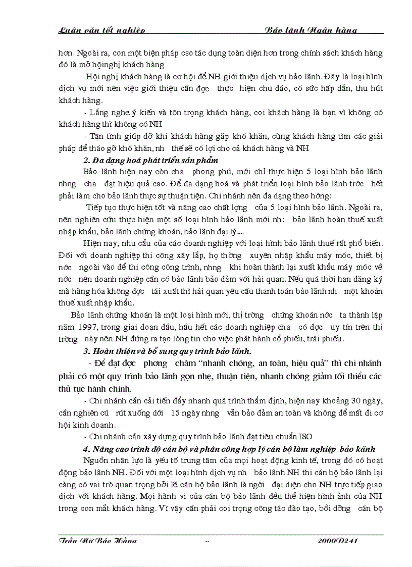 image for page Hoàn thiện và phát triển hoạt động bảo lãnh tại chi nhánh NHĐT PT HN