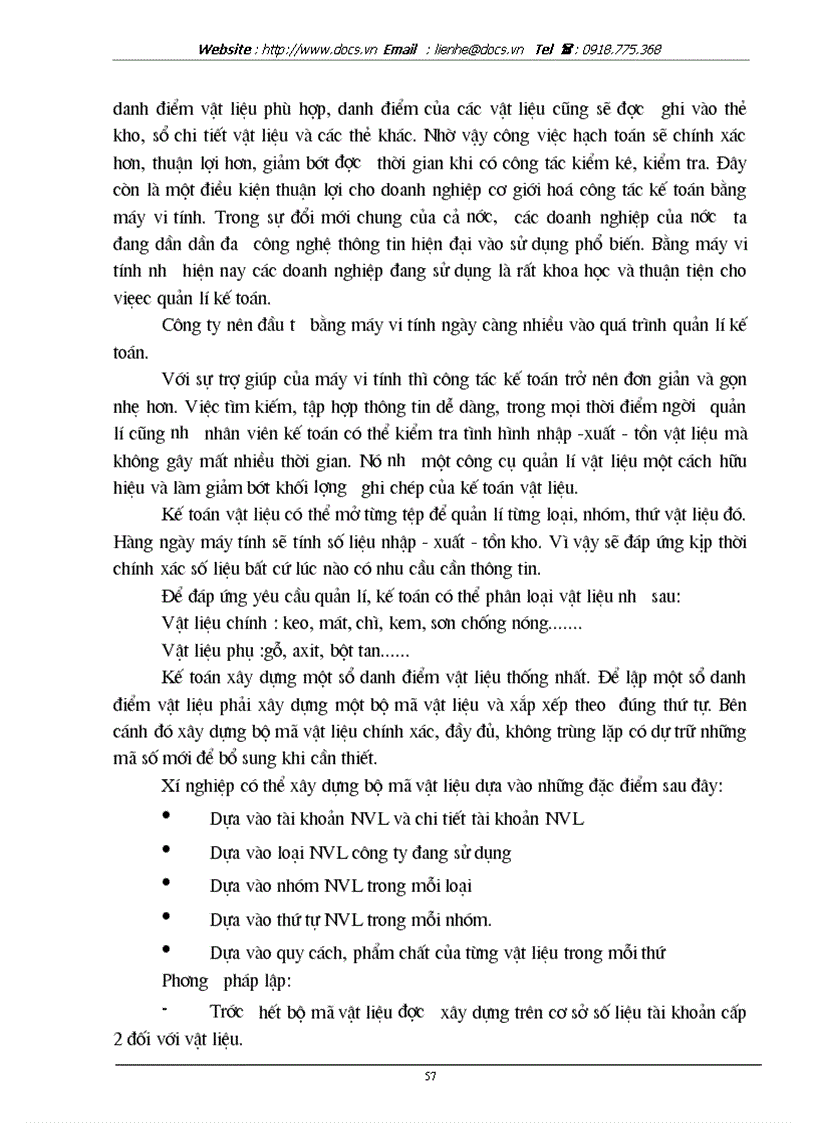 image for page Hoàn thiện công tác kế toán nguyên vật liệu tại xí nghiệp vật liệu Hoá chất