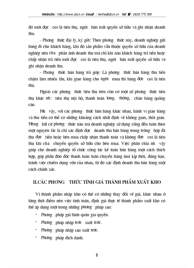 image for page Tổ chức hạch toán thành phẩm và tiêu thụ thành phẩm ở xí nghiệp Bia Quang Trung