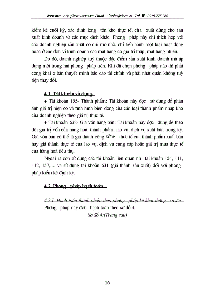 image for page Tổ chức hạch toán thành phẩm và tiêu thụ thành phẩm ở xí nghiệp Bia Quang Trung