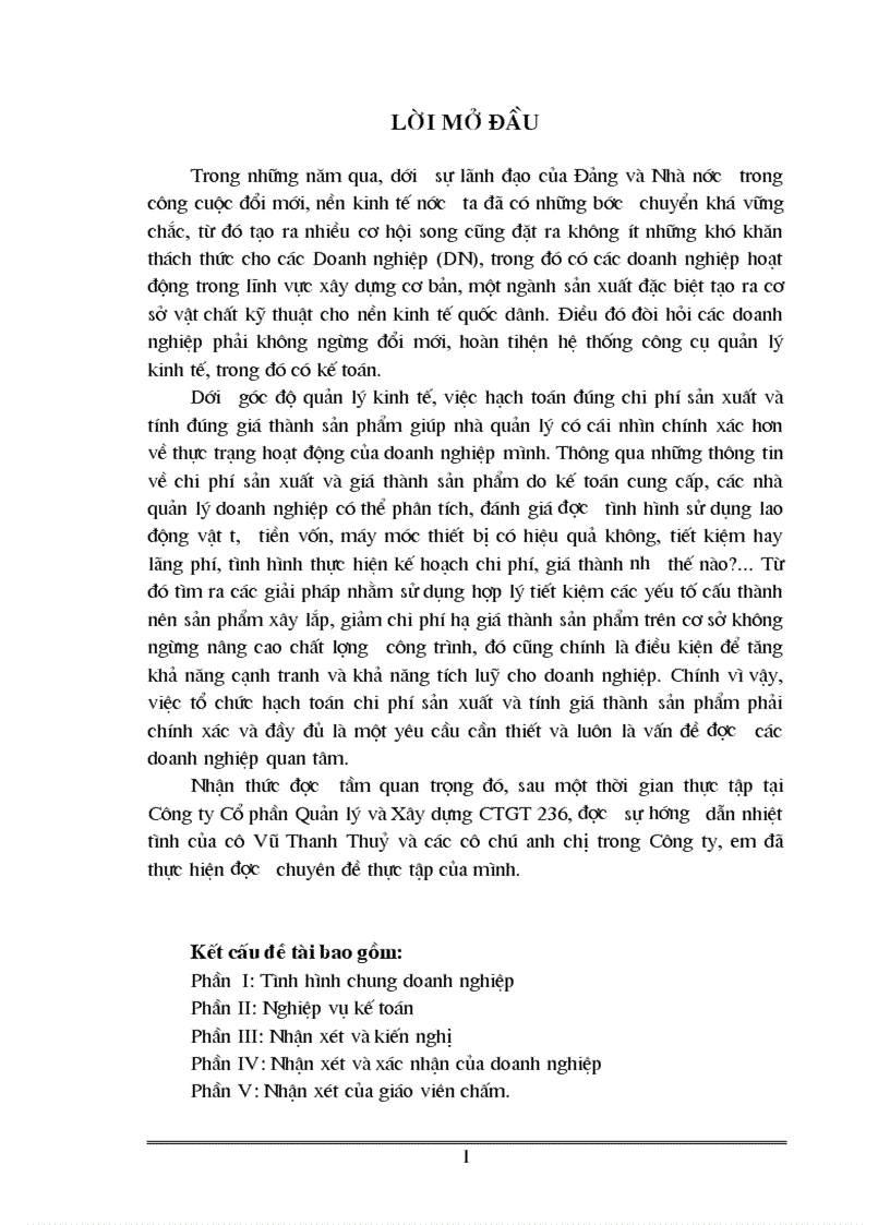 image for page Quá trình hình thành và phát triển của Công ty Cổ phần Quản lý Xây dựng CTGT 236