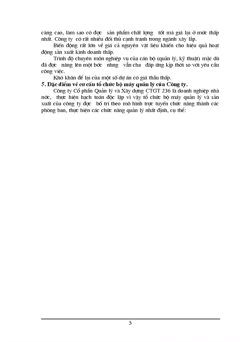 image for page Quá trình hình thành và phát triển của Công ty Cổ phần Quản lý Xây dựng CTGT 236