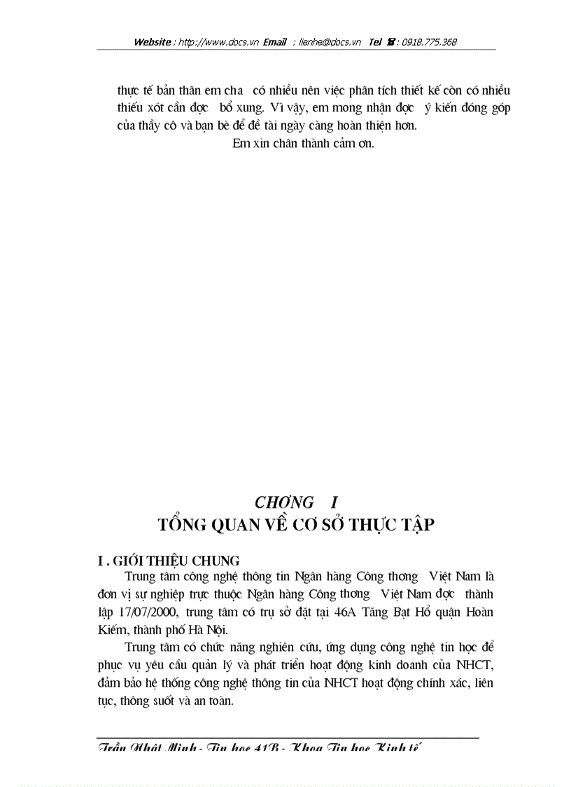 image for page Xây dựng hệ thống thông tin quản lý thiết bị của hệ thống Ngân Hàng Công thương Việt Nam