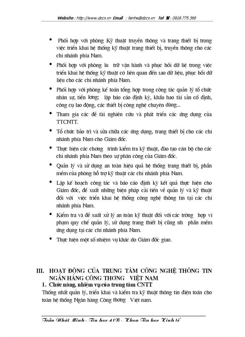 image for page Xây dựng hệ thống thông tin quản lý thiết bị của hệ thống Ngân Hàng Công thương Việt Nam