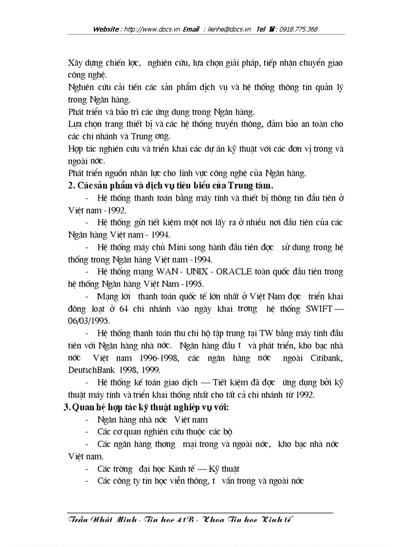 image for page Xây dựng hệ thống thông tin quản lý thiết bị của hệ thống Ngân Hàng Công thương Việt Nam