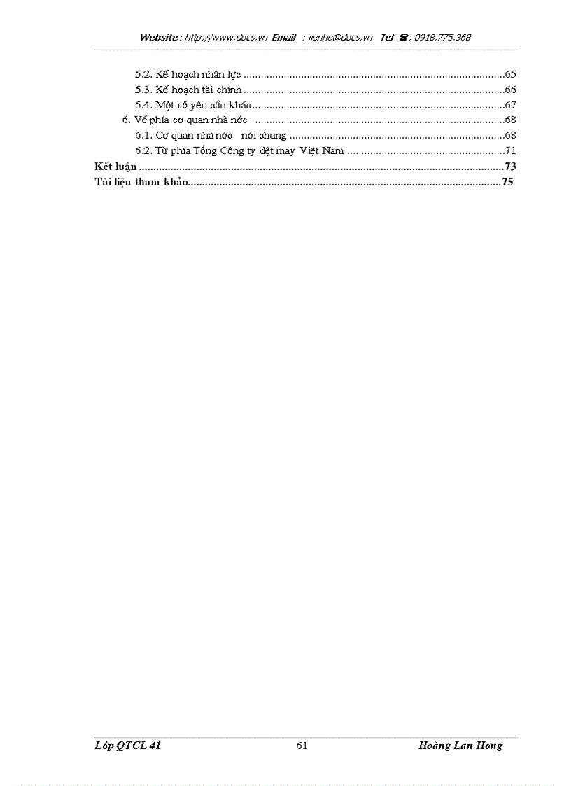 image for page Triển khai xây dựng và áp dụng hệ thống trách nhiệm xã hội SA8000 tại Xí nghiệp May xuất khẩu Thanh Trì