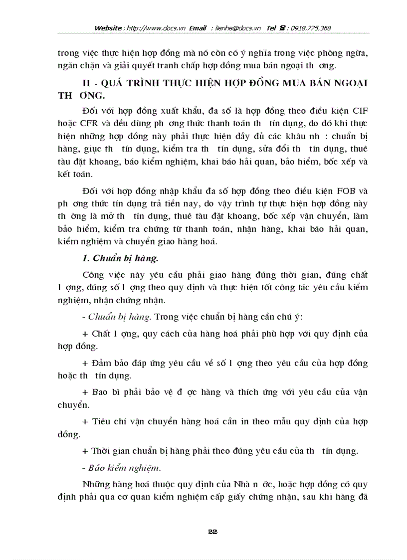 image for page Một số vấn đề pháp lý về ký kết và thực hiện Hợp đồng mua bán ngoại thương