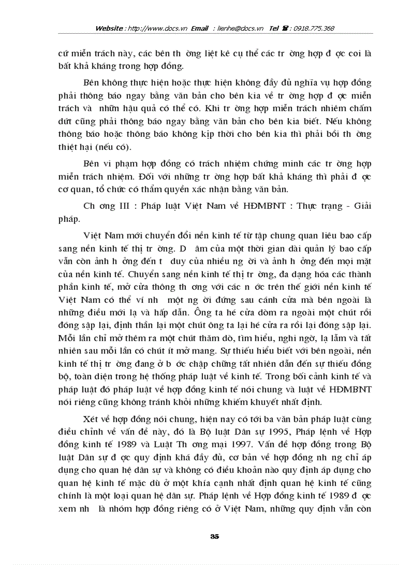 image for page Một số vấn đề pháp lý về ký kết và thực hiện Hợp đồng mua bán ngoại thương