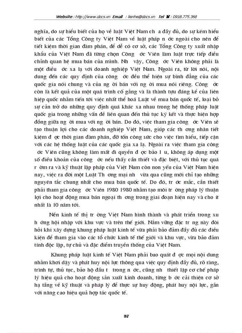 image for page Một số vấn đề pháp lý về ký kết và thực hiện Hợp đồng mua bán ngoại thương