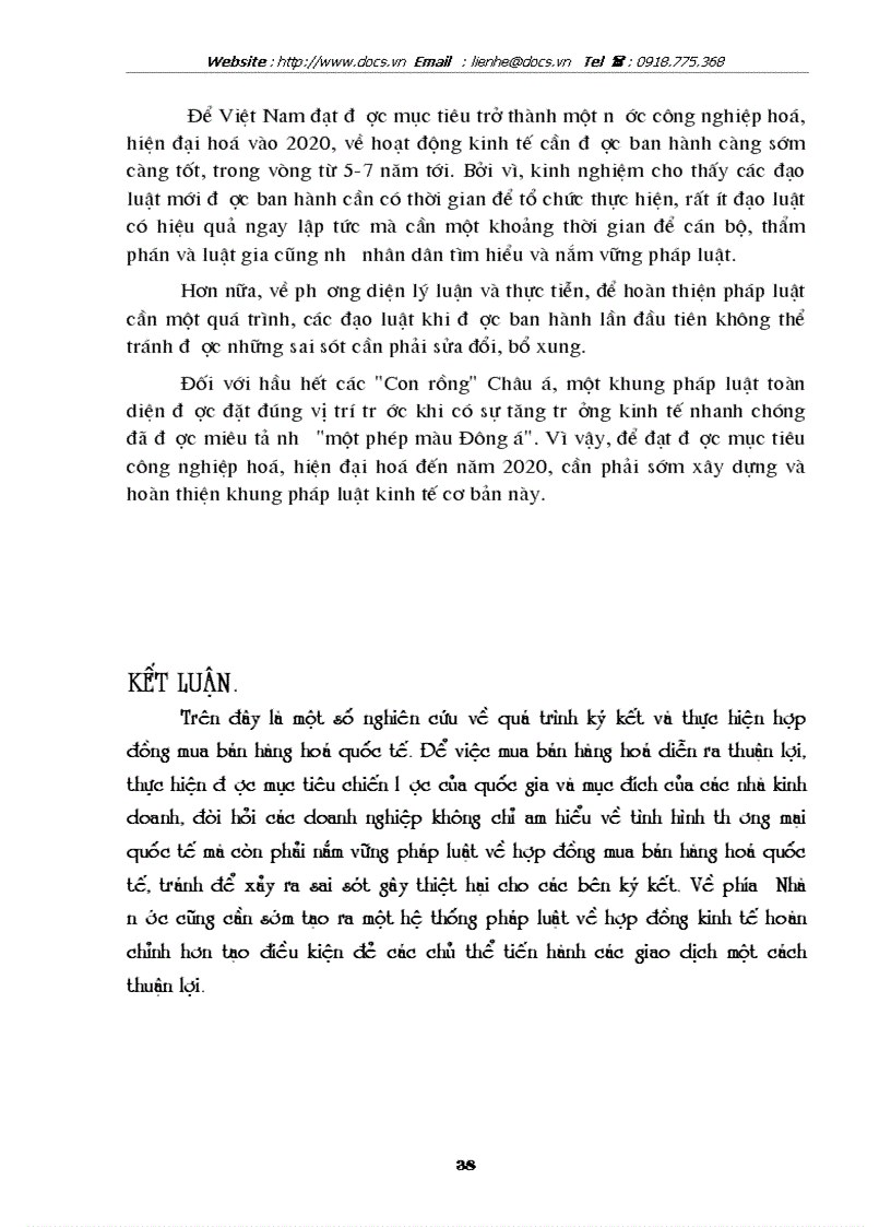 image for page Một số vấn đề pháp lý về ký kết và thực hiện Hợp đồng mua bán ngoại thương