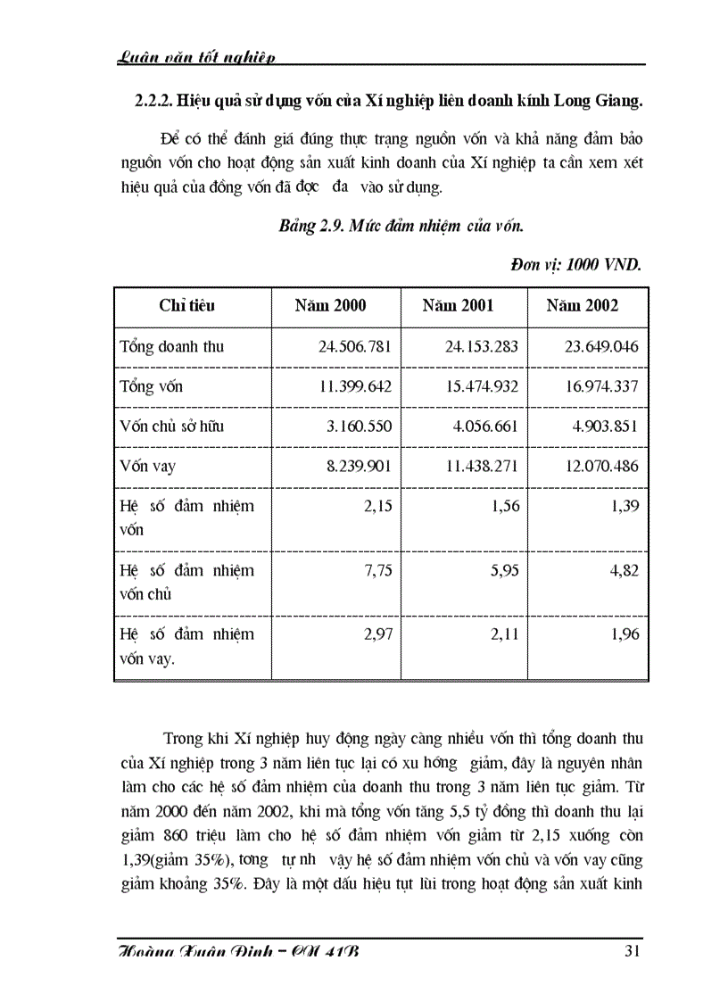 image for page Đảm bảo nguồn vốn cho hoạt động sản xuất kinh doanh của Xí nghiệp liên doanh kính Long Giang