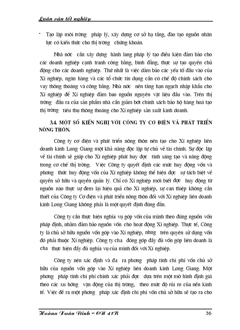 image for page Đảm bảo nguồn vốn cho hoạt động sản xuất kinh doanh của Xí nghiệp liên doanh kính Long Giang