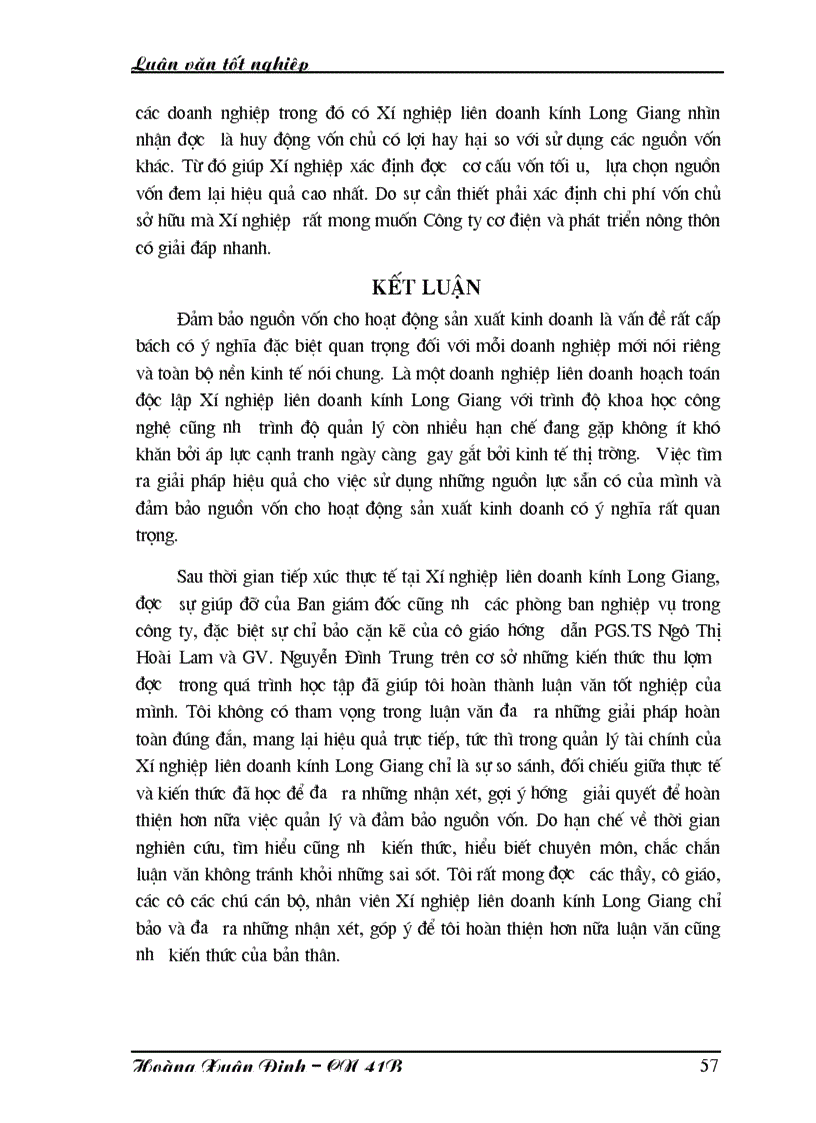 image for page Đảm bảo nguồn vốn cho hoạt động sản xuất kinh doanh của Xí nghiệp liên doanh kính Long Giang