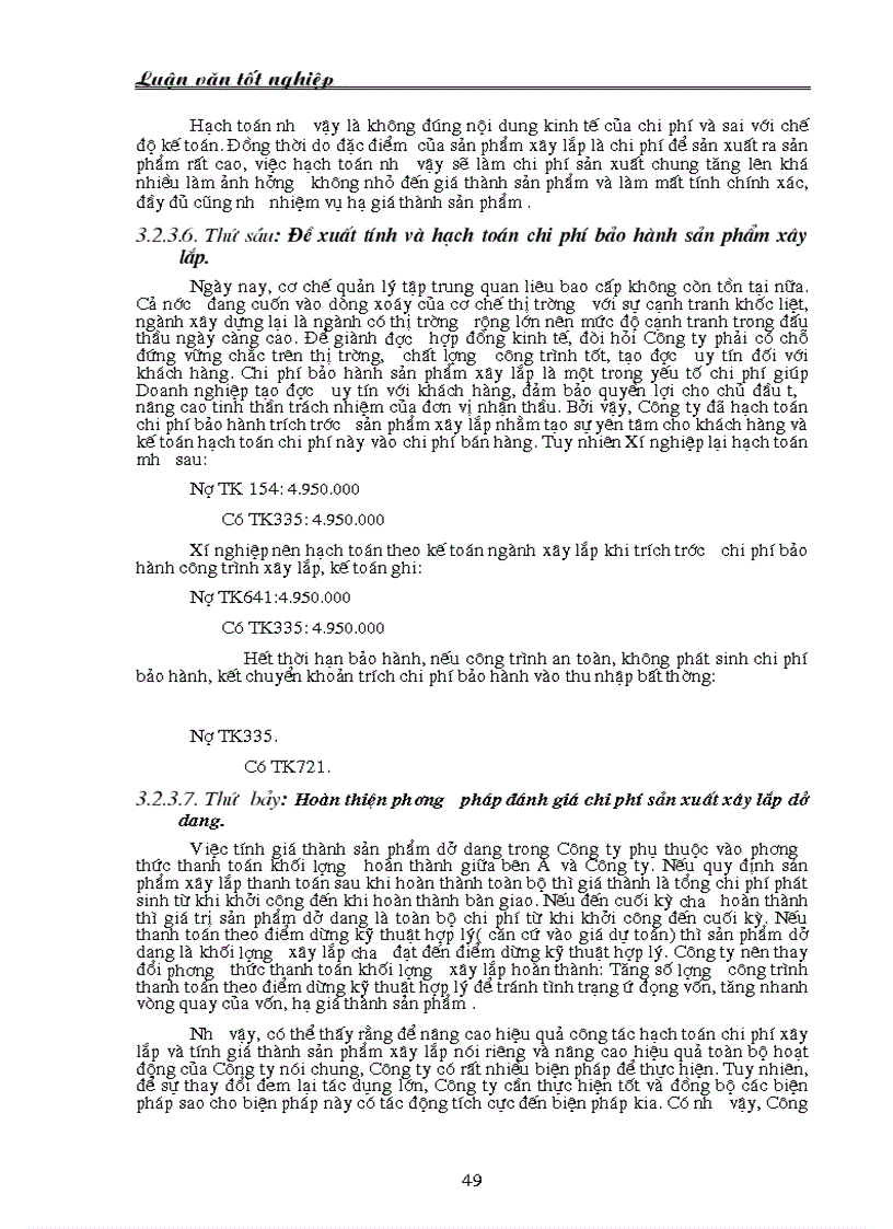 image for page Phương hướng hoàn thiện kế toán chi phí sản xuất và tính giá thành sản phẩm xây lắp ở Công ty Tu tạo và phát triển nhà