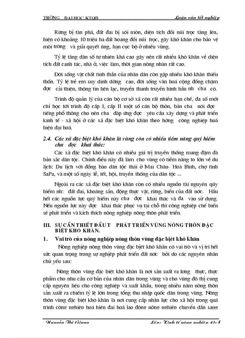 image for page Phương hướng và những giải pháp thực hiện có hiệu quả chương trình 135 ở các xã đặc biệt khó khăn trên địa bàn tỉnh Lai Châu