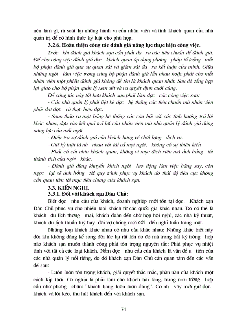 image for page Phương hướng mục tiêu và một số giải pháp nhằm hoàn thiện công tác tổ chức quản lý và sử dụng nguồn nhân lực tại khách sạn Dân Chủ