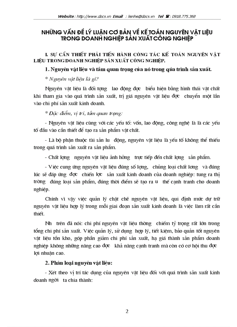 image for page Vấn đề tổ chức công tác nguyên vật liệu trong các doanh nghiệp sản xuất công nghiệp