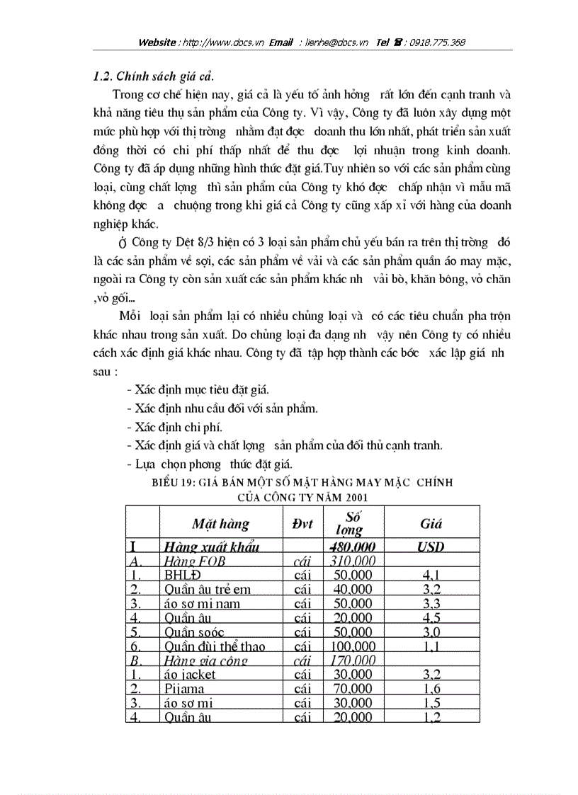 image for page Kết quả hoạt động sản xuất kinh doanh của công ty dệt 8 3 trong thời gian qua