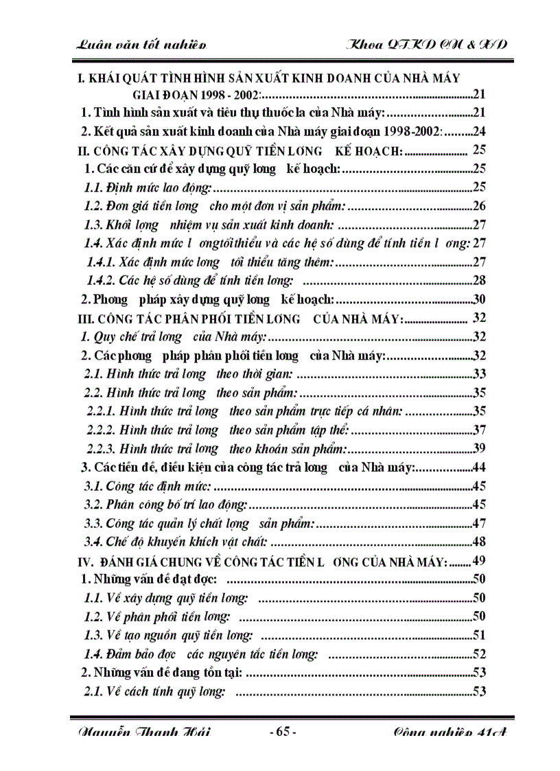 image for page Một số giải pháp nhằm hoàn thiện công tác tiền lương của Nhà máy thuốc lá Thăng Long