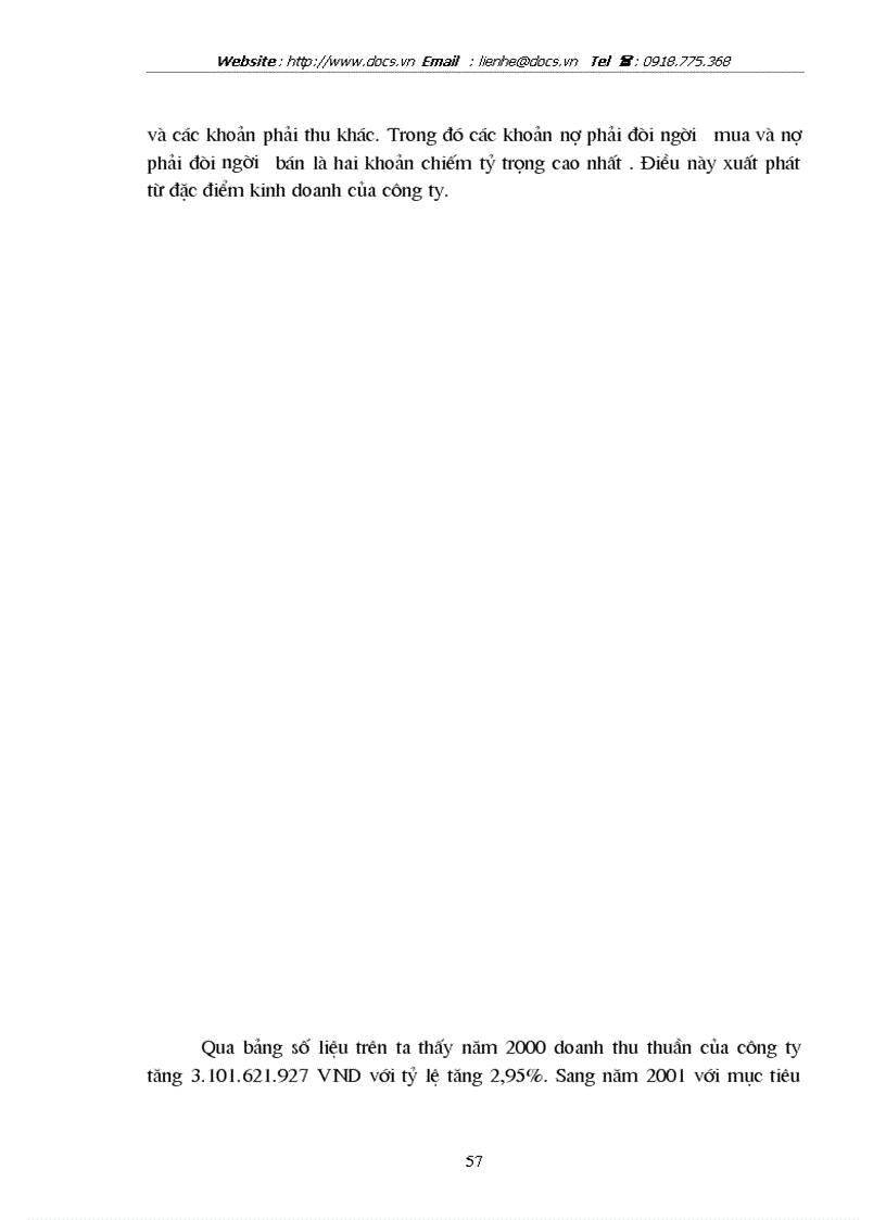 image for page Vốn lưu động và các giải pháp nhằm nâng cao hiệu quả sử dụng vốn lưu động tại Tổng công ty Da Giầy Việt Nam