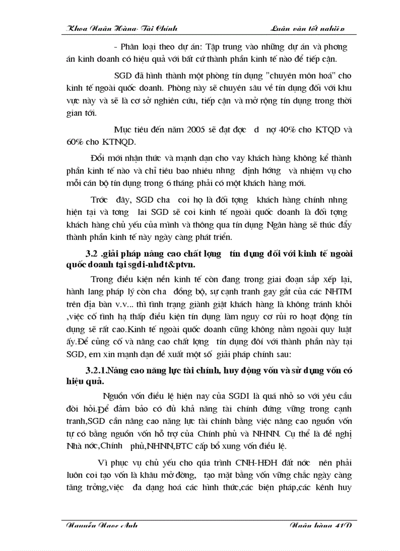 image for page Giải pháp nâng cao chất lượng tín dụng đối với kinh tế ngoài quốc doanh tại SGDI NHĐT PTVN