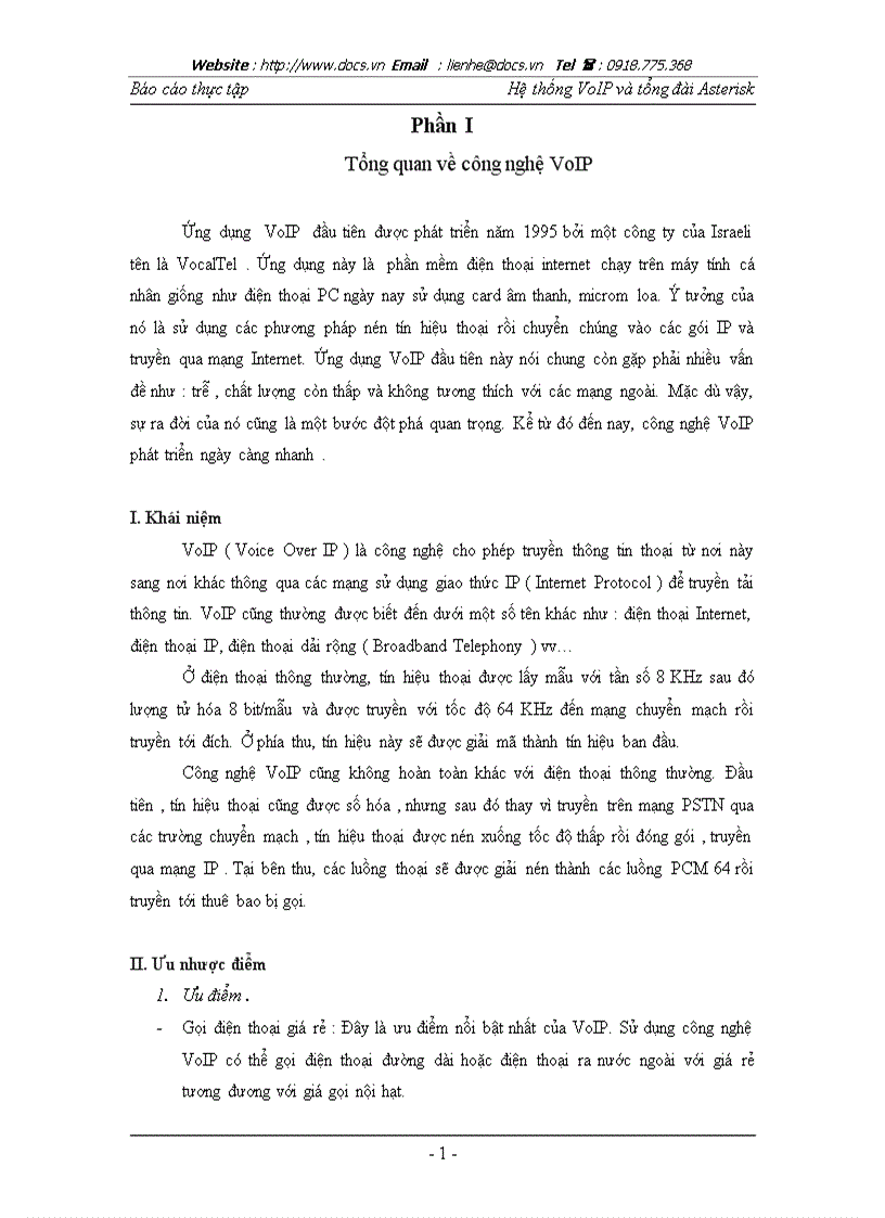 image for page Hệ thống VoIP và tổng đài Asterisk
