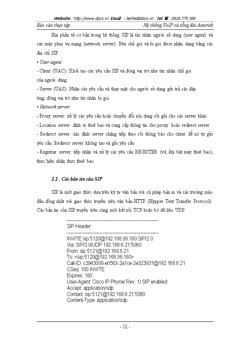 image for page Hệ thống VoIP và tổng đài Asterisk