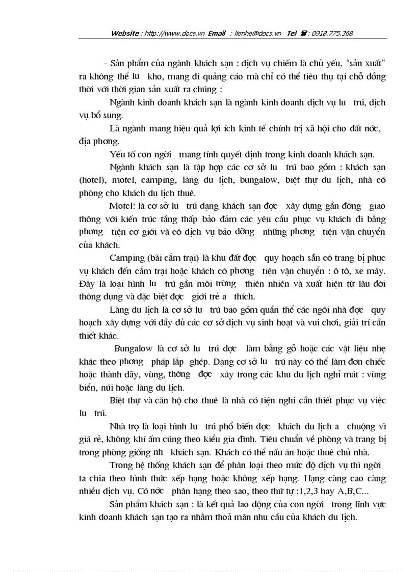 image for page Đặc điểm nguồn khách và các biện pháp tăng cường khả năng thu hút khách của khách sạn Thắng lợi