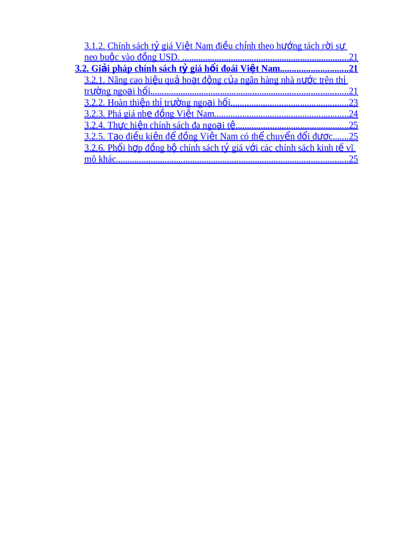 image for page Môn Lý thuyết tài chính tiền tệ Chính sách tỷ giá tác động của nó đến tăng trưởng kinh tế ở Việt Nam