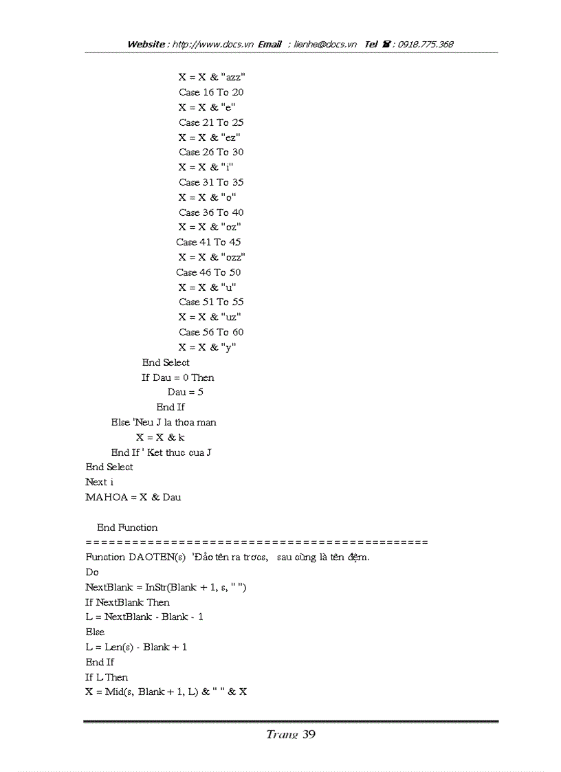 image for page Thiết kế và xây dựng phần mềm sắp xếp tiếng việt theo trường họ tên hỗ trợ cho việc tuyển sinh Đại học Cao đẳng
