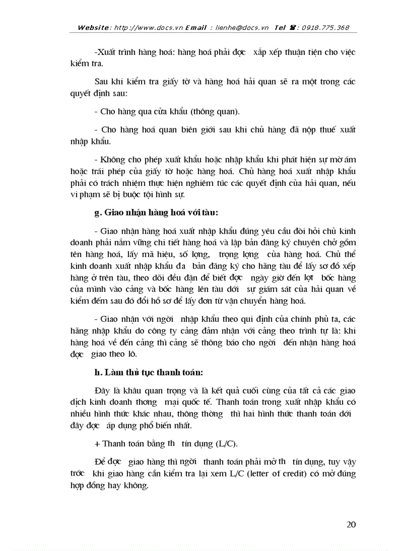 image for page 1số ý kiến về kinh doanh xuất nhập khẩu ở Việt Nam hiện nay