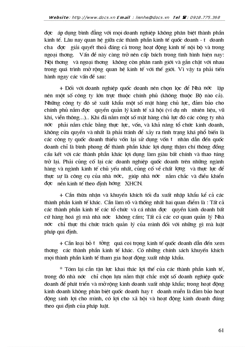 image for page 1số ý kiến về kinh doanh xuất nhập khẩu ở Việt Nam hiện nay