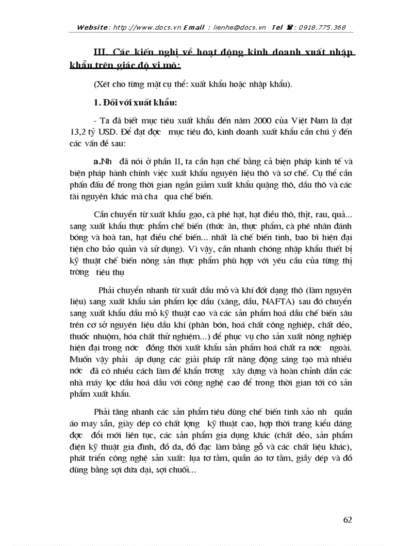 image for page 1số ý kiến về kinh doanh xuất nhập khẩu ở Việt Nam hiện nay