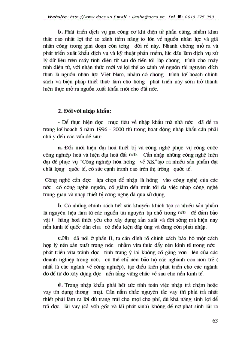 image for page 1số ý kiến về kinh doanh xuất nhập khẩu ở Việt Nam hiện nay