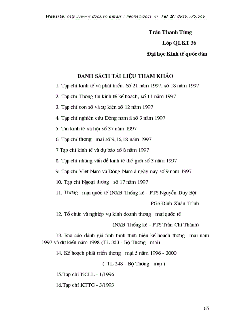 image for page 1số ý kiến về kinh doanh xuất nhập khẩu ở Việt Nam hiện nay