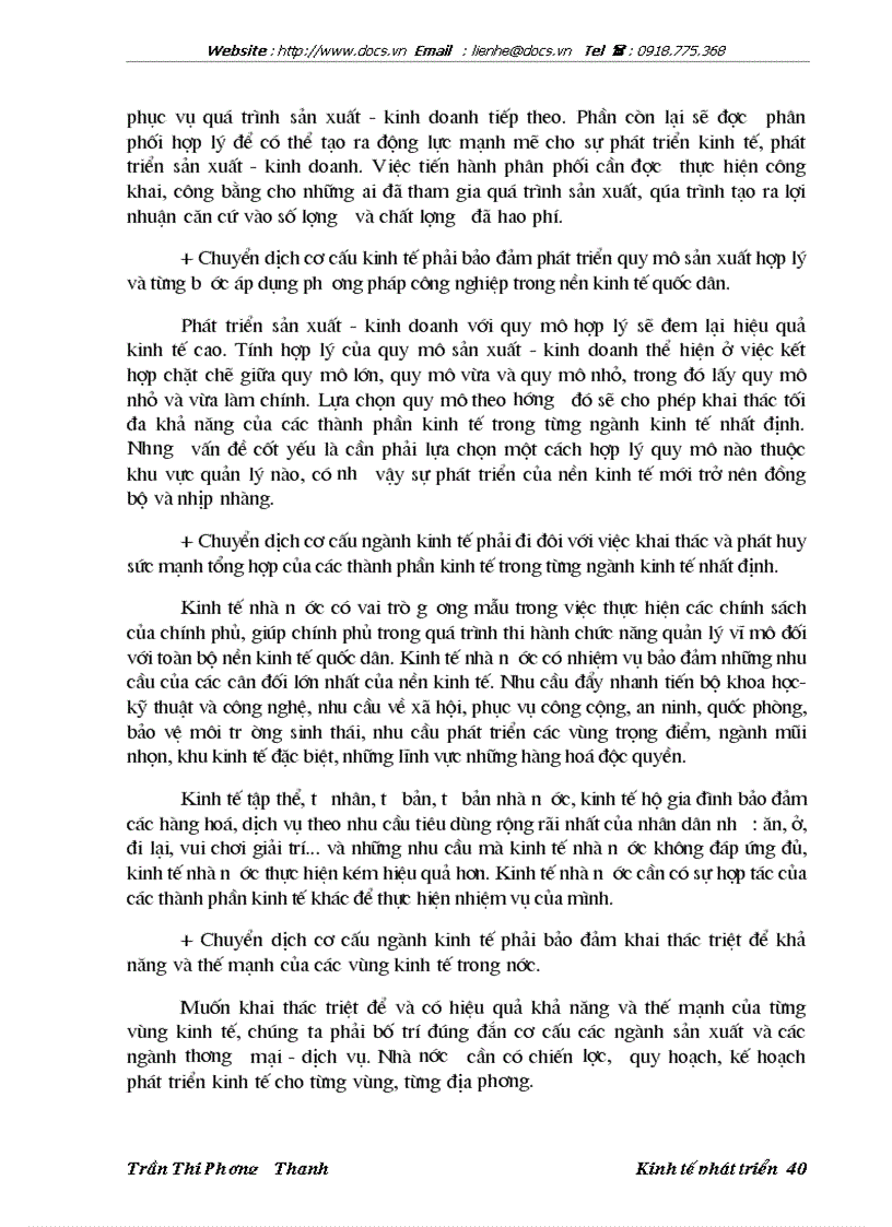 image for page Phương hướng và giải pháp chuyển dịch cơ cấu ngành kinh tế tỉnh nghệ an trong thời kỳ 2001 đến 2005