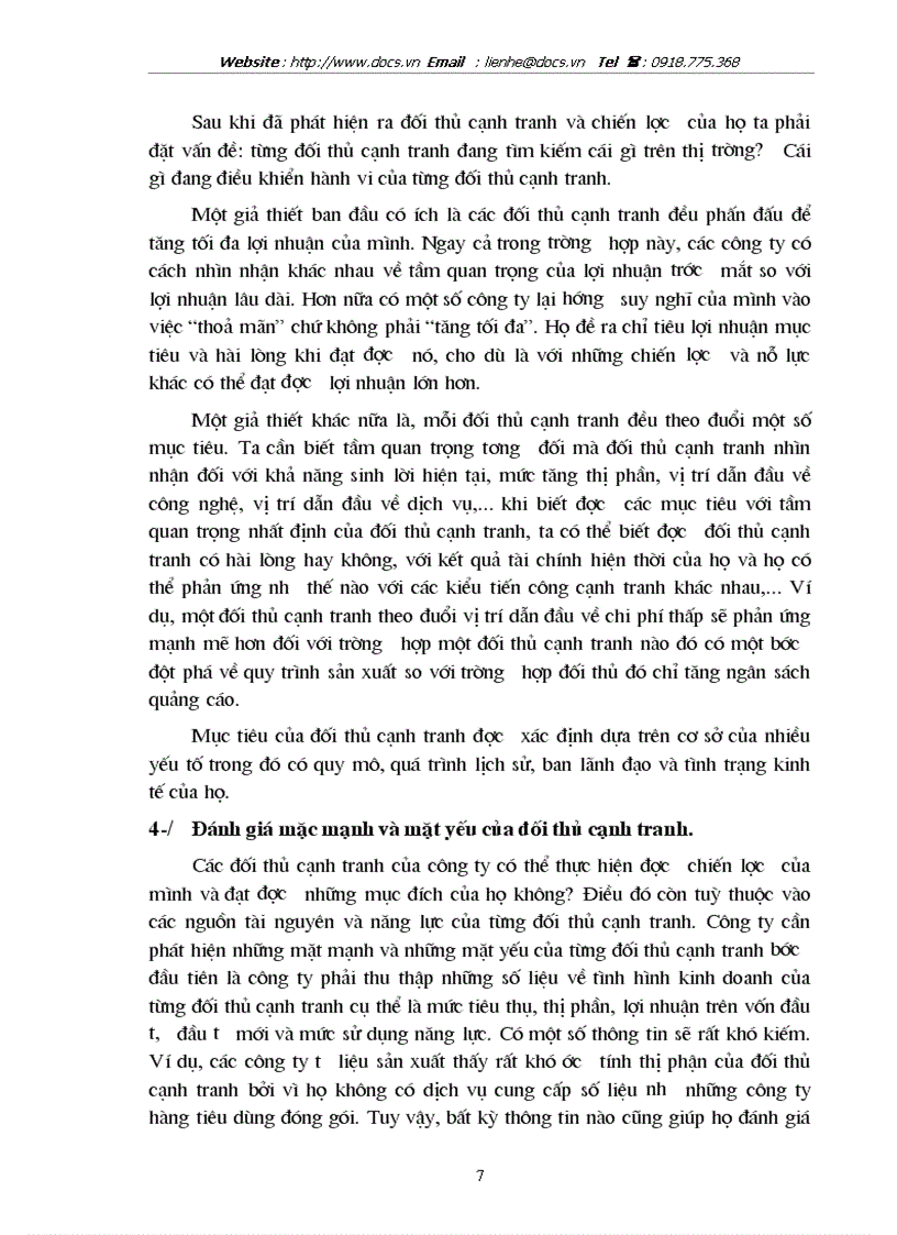 image for page Chiến lược marketing mix cho cạnh tranh nhãn hiệu của công ty bia hà nội