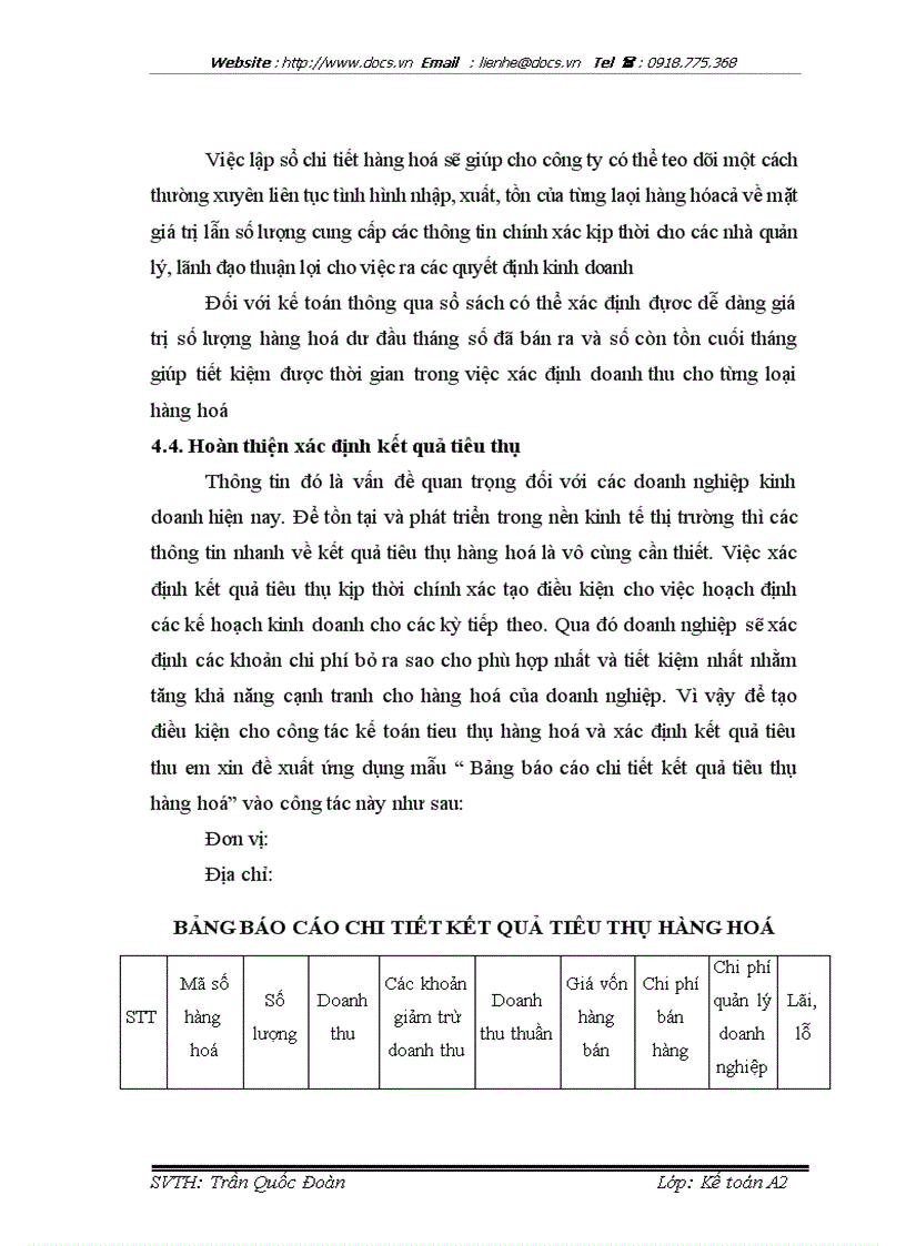 image for page Tổ chức công tác kế toán tiêu thụ hàng hoá và xác định kết quả tiêu thụ tại Công ty CP thuỷ sản khu vực