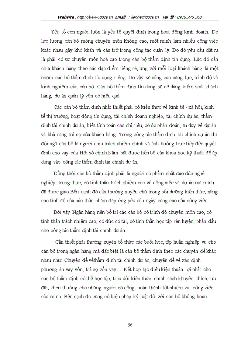 image for page Một số vấn đề cơ bản về thẩm định tài chính dự án đầu tư của ngân hàng thương mại