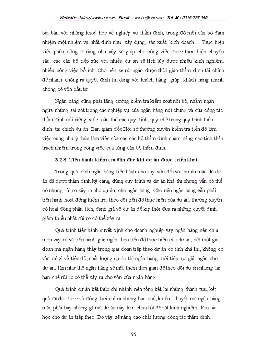 image for page Một số vấn đề cơ bản về thẩm định tài chính dự án đầu tư của ngân hàng thương mại