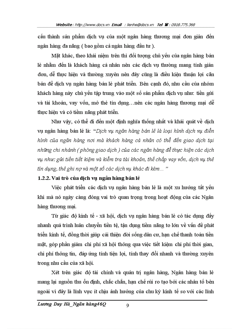 image for page Phát triển dịch vụ ngân hàng bán lẻ tại ngânhàng NHTMCP Công Thương VietinBank Chương Dương