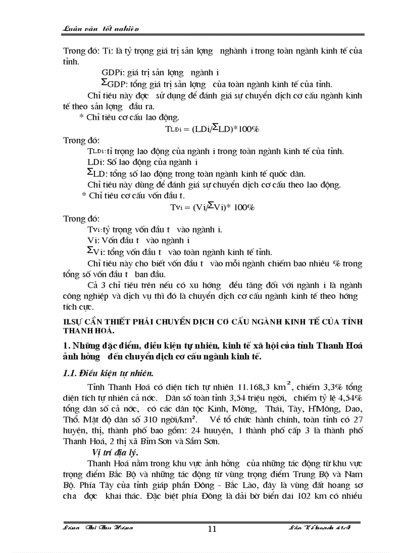 image for page Phương hướng và giải pháp chủ yếu nhằm đẩy mạnh chuyển dịch cơ cấu ngành kinh tế của tỉnh Thanh Hoá trongthời kỳ 2003 đến 2010