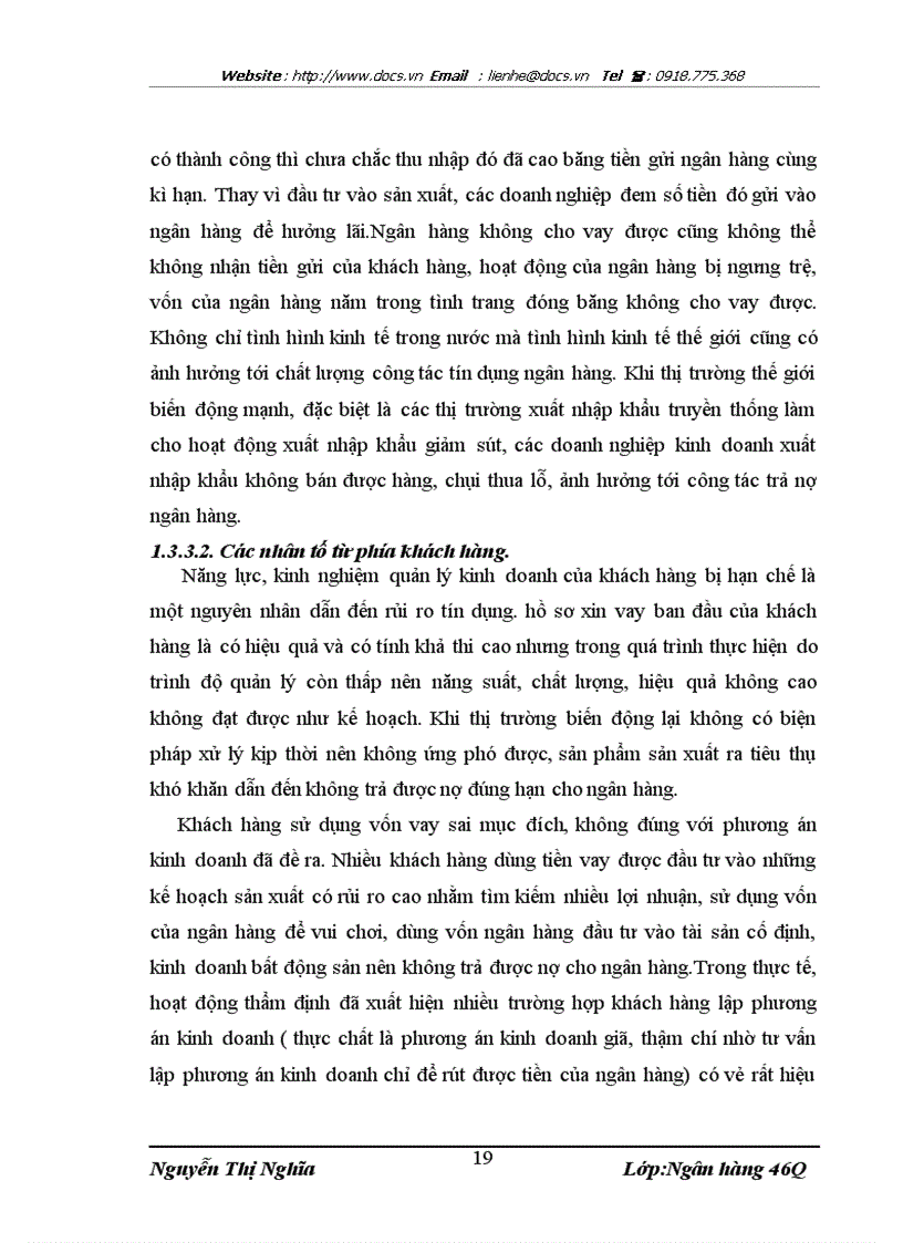 image for page Giải phát nâng cao chất lượng tín dụng trung và dài hạn tại ngânhàng NHNo PTNT AgriBank Huyện Can Lộc