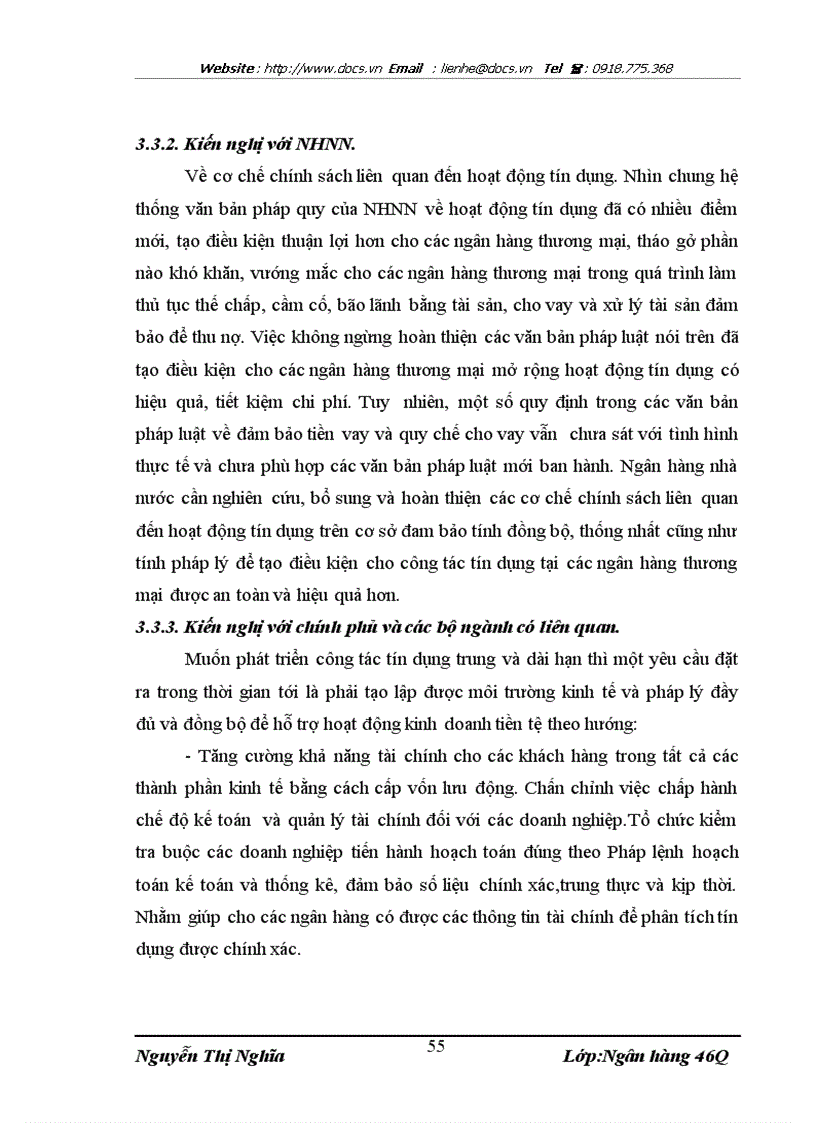 image for page Giải phát nâng cao chất lượng tín dụng trung và dài hạn tại ngânhàng NHNo PTNT AgriBank Huyện Can Lộc