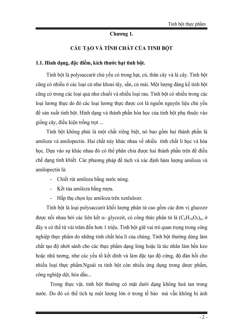 image for page Tinh bột thực phẩm