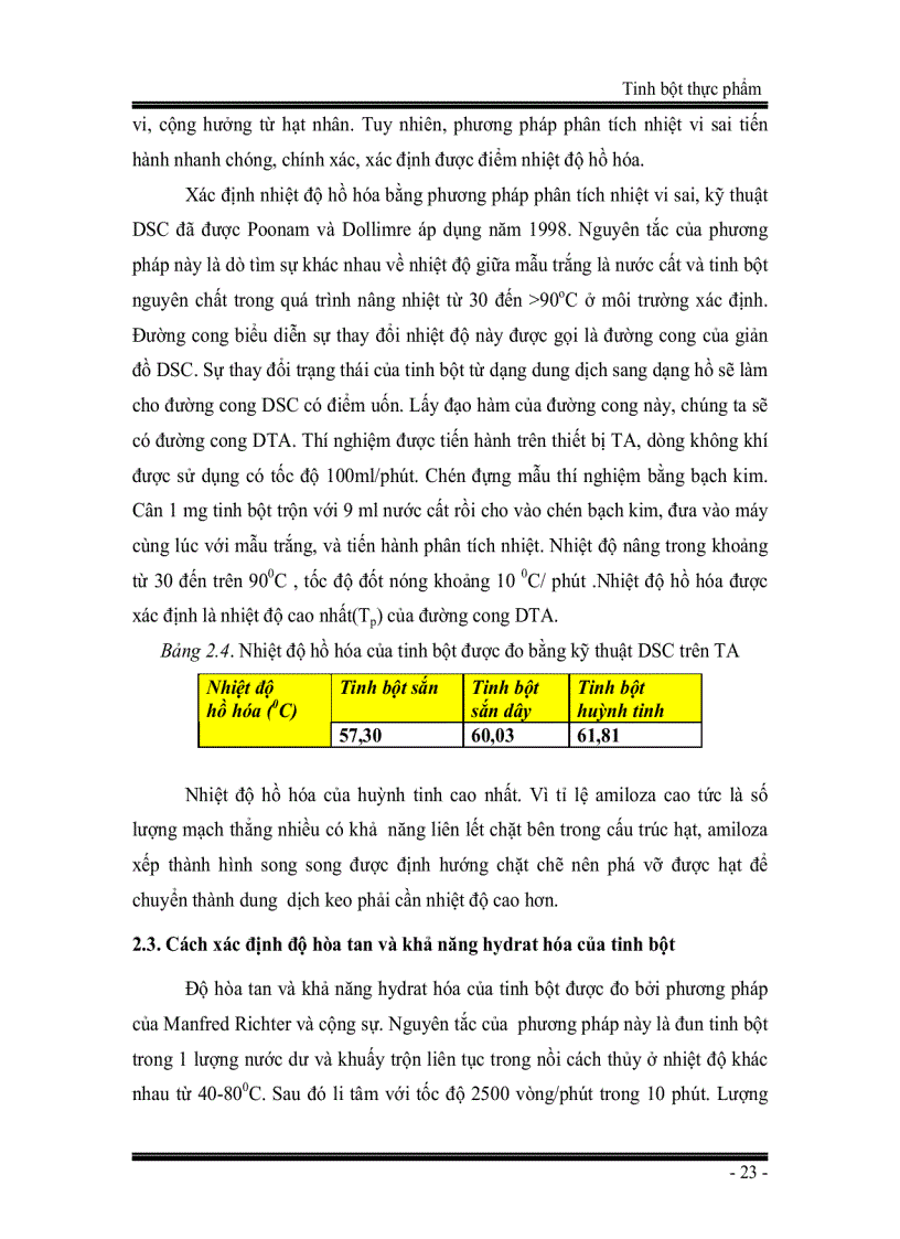 image for page Tinh bột thực phẩm