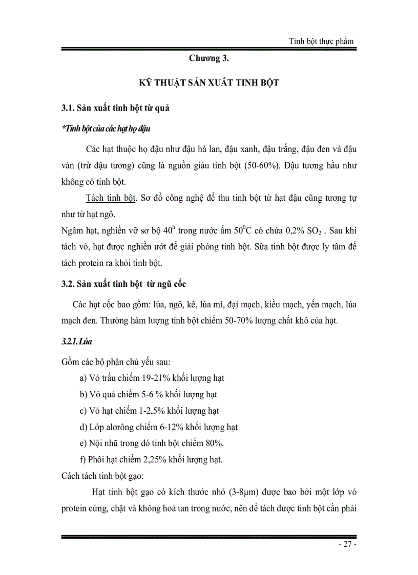 image for page Tinh bột thực phẩm