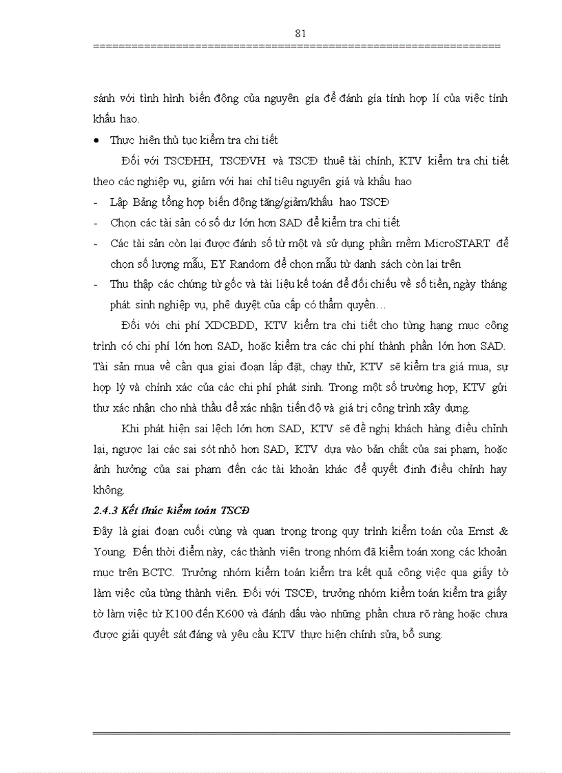 image for page Hoàn thiện kiểm toán khoản mục tài sản cố định trong kiểm toán báo cáo tài chính do Công ty TNHH Ernst và Young Việt Nam thực hiện