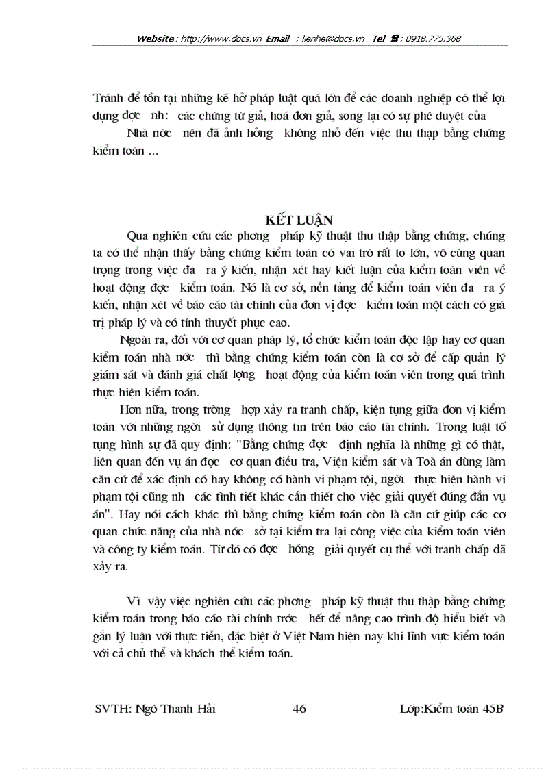 image for page Áp dụng các phương pháp kỹ thuật thu thập bằng chứng kiểm toán tài chính do công ty TNHH kiểm toán Đức Anh thực hiện